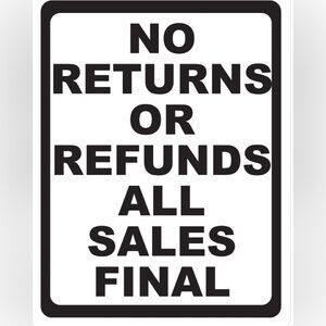 🚨ALL SALES ARE FINAL!! 🚨